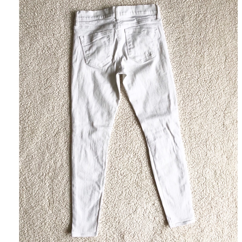 Mid Rise Ripped Jean Leggings - Picture 7 of 7